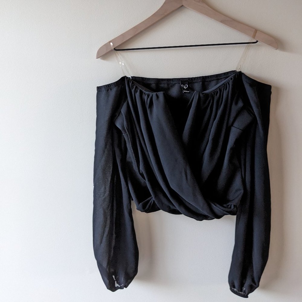 Strapless Cropped Top